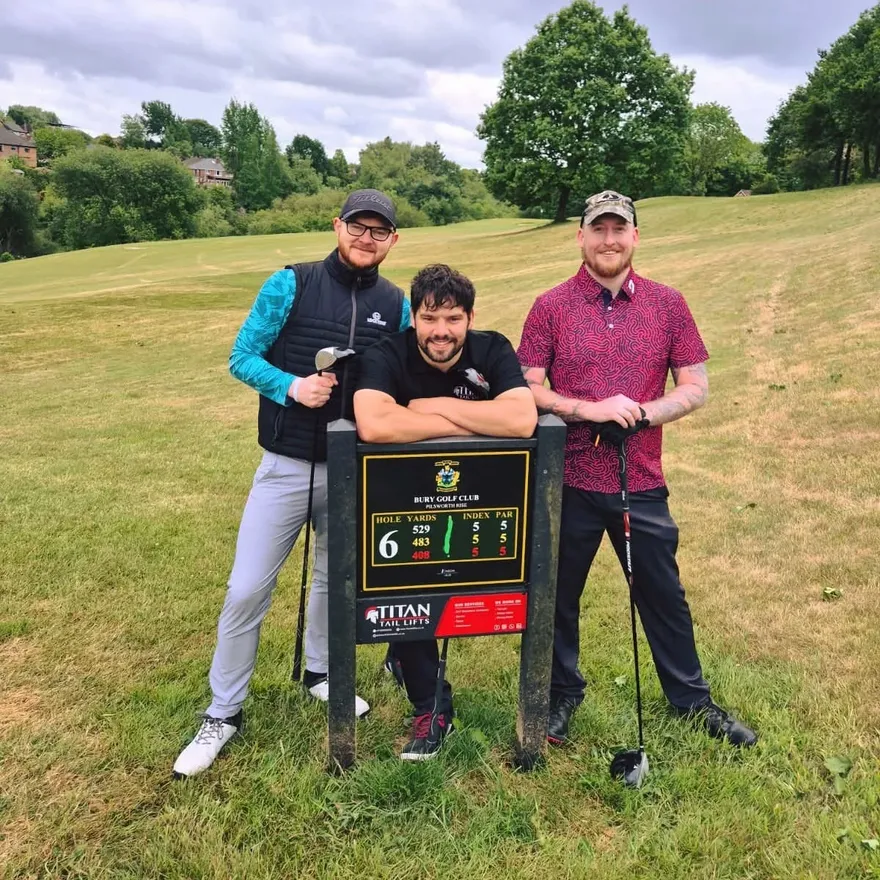 The course at Bury Golf Club