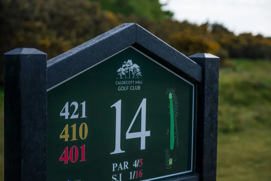 The course at Caldecott Hall Golf Club