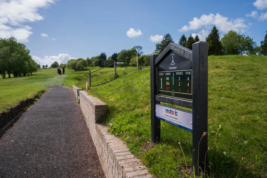 The course at Darwen Golf Club