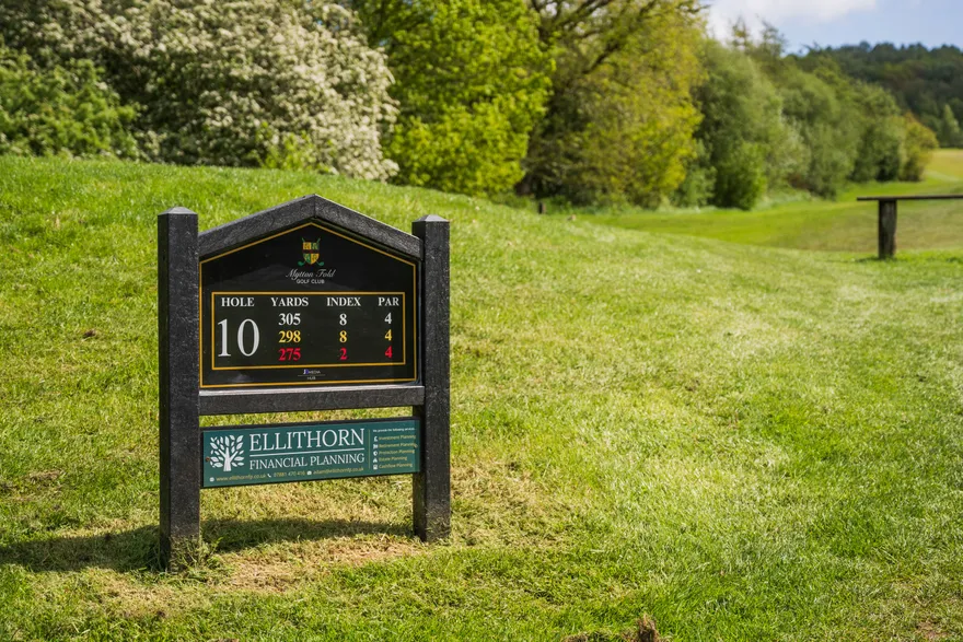 The course at Mytton Fold Golf Club