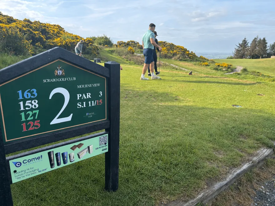 The course at Scrabo Golf Club