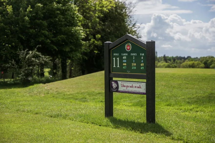 The course at The Leicestershire Golf Club